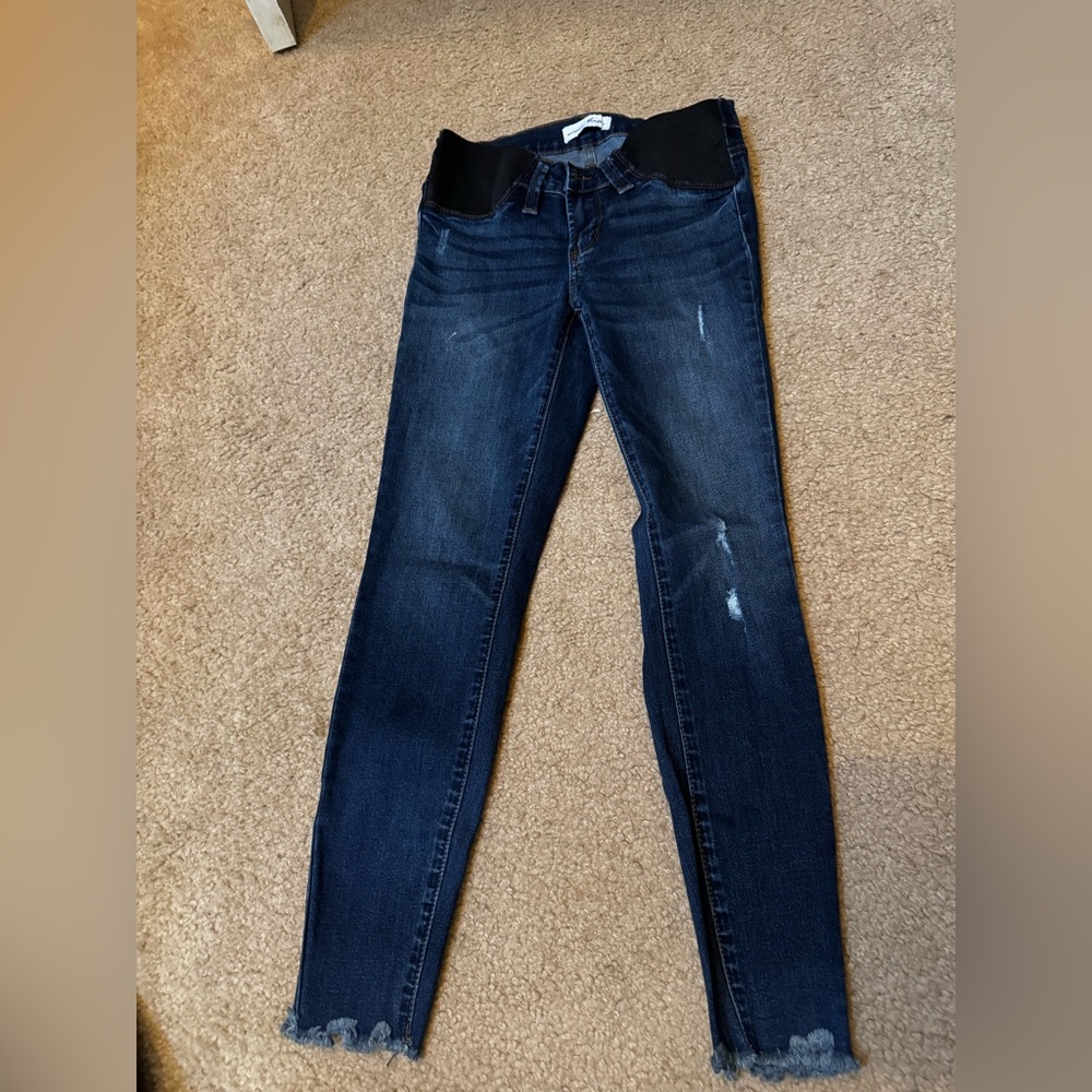 Maternity Blue Jeans